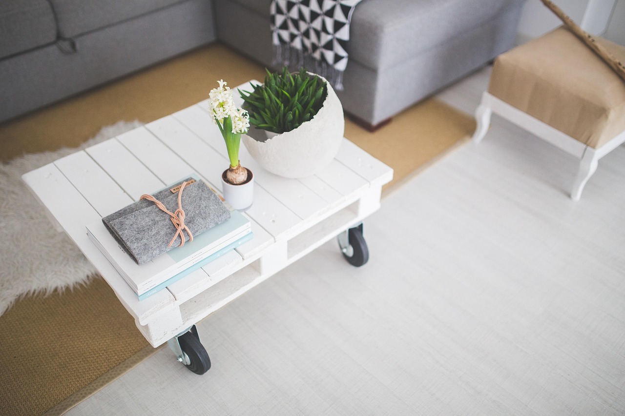Scandinavisch interieur met Franse landelijke accenten.