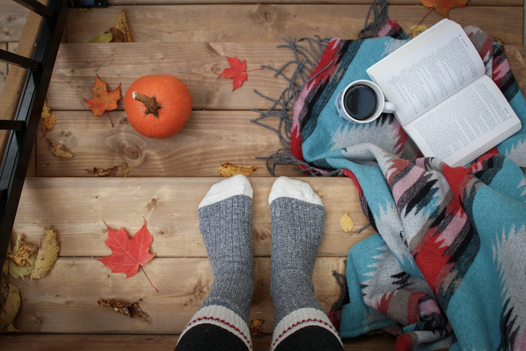 Papegaai fotobehang met oranje herfstbladeren. Papegaai fotobehang met oranje herfstbladeren.